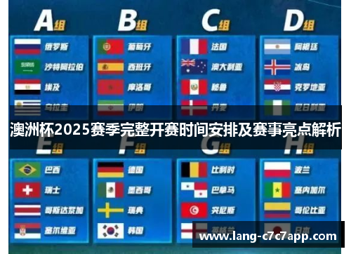 澳洲杯2025赛季完整开赛时间安排及赛事亮点解析 澳洲杯2025赛季完整开赛时间安排及赛事亮点解析
